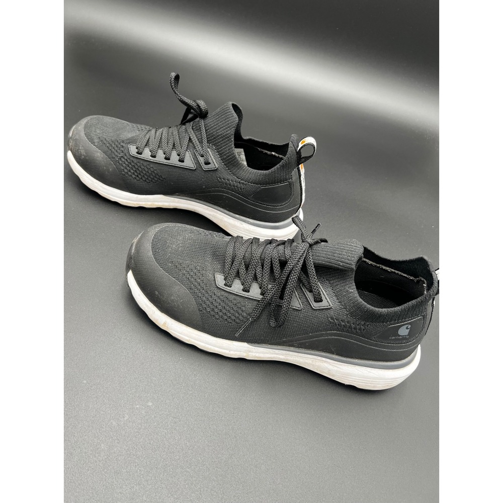 Carhartt Force 3-Inch Black Knit Nano Toe Work Shoes FS2401-W Womens 8.5 M